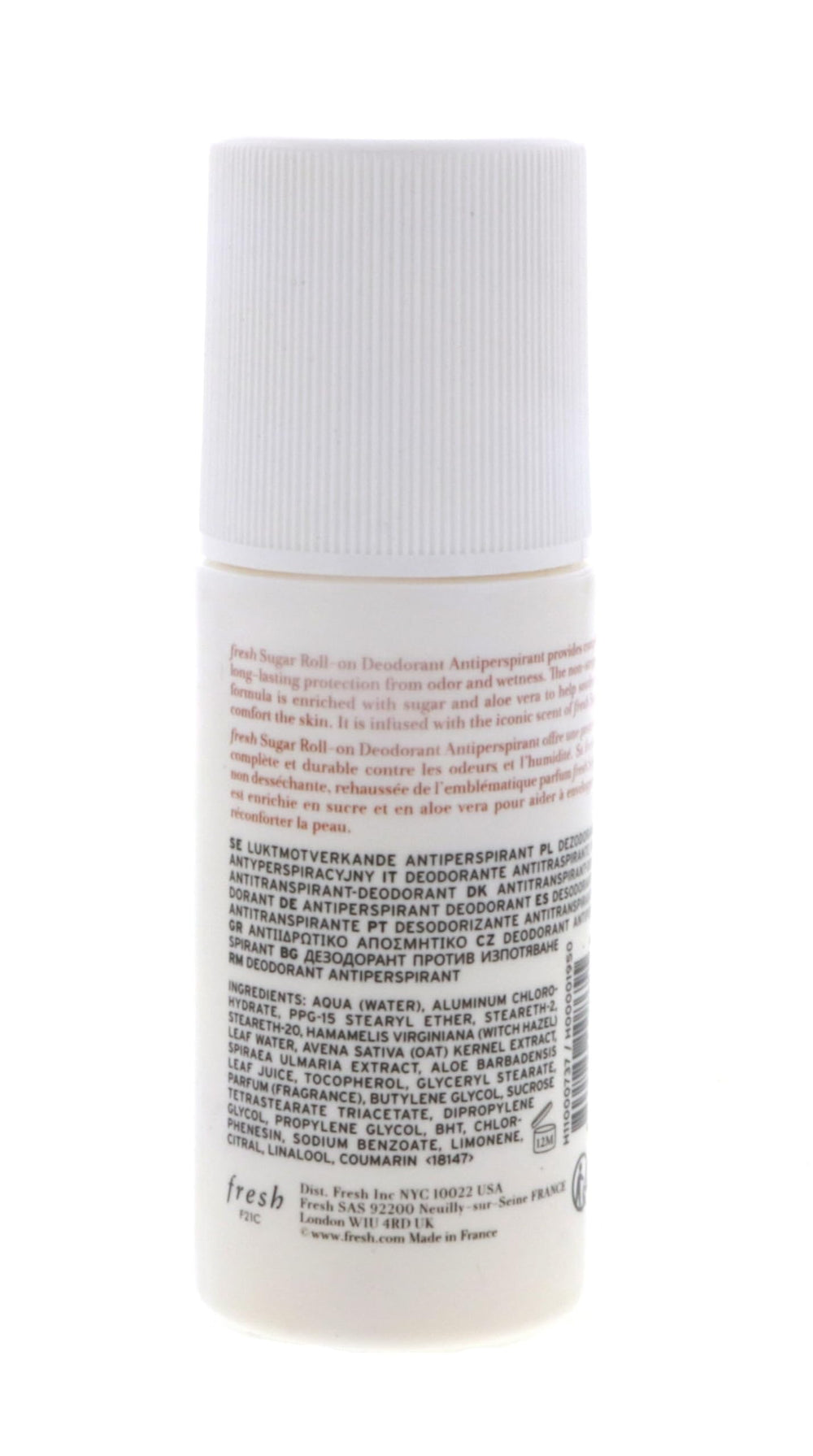 Fresh déodorant bille roulante, applicateur fluide pour une application douce