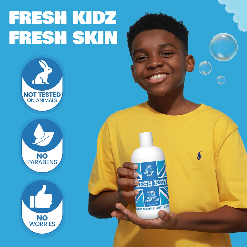 Fresh Kidz: ingredients-naturels, soin sans produits agressifs.
