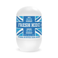Désodorant Fresh Kidz bleu roll-on pour jeunes, protection durable sans aluminium