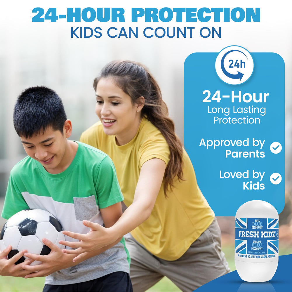 Fresh Kidz roll-on sans aluminium sans parabènes alcool et sulfates