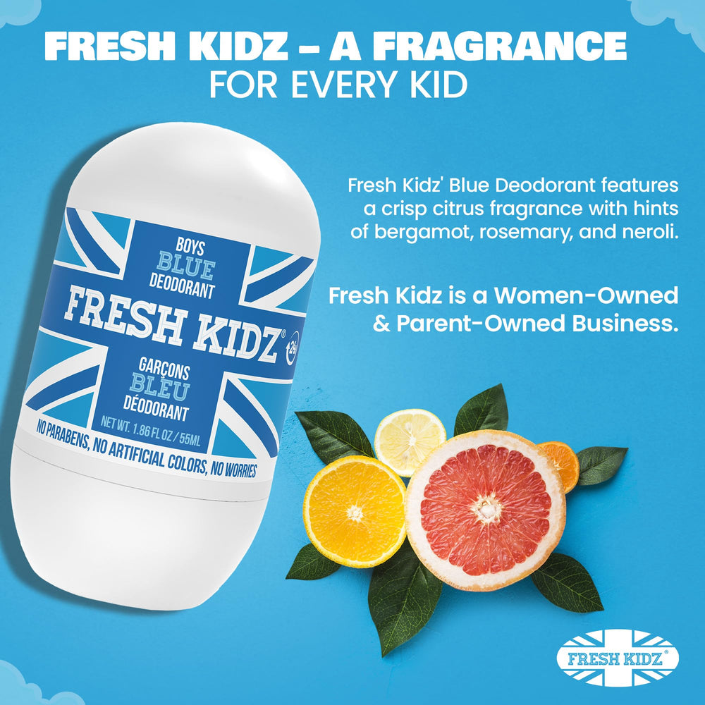 Fresh Kidz roll-on dermatologiquement testé pour le confort quotidien