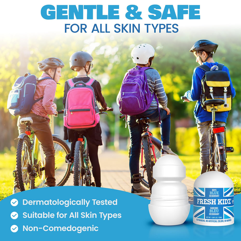 Fresh Kidz roll-on utilisation quotidienne adaptée peau sensible