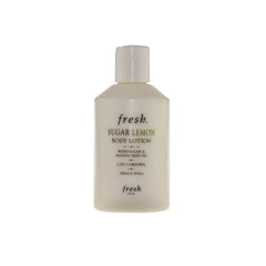 Fresh Lotion Sucre Citron – bouteille pompe, hydratation légère, peau veloutée et fraîche.