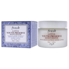 Fresh Lotus Youth Preserve ingrédients-antioxydants précieux pour hydrater et éclairer la peau.