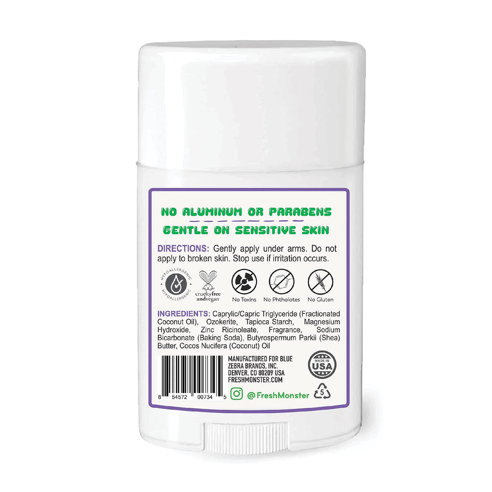 Fresh Monster déodorant ado, démonstration d’application sans traces