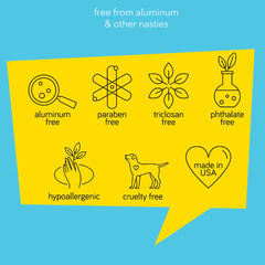 Fresh Monster déodorant hypoallergénique, dermatologiquement testé