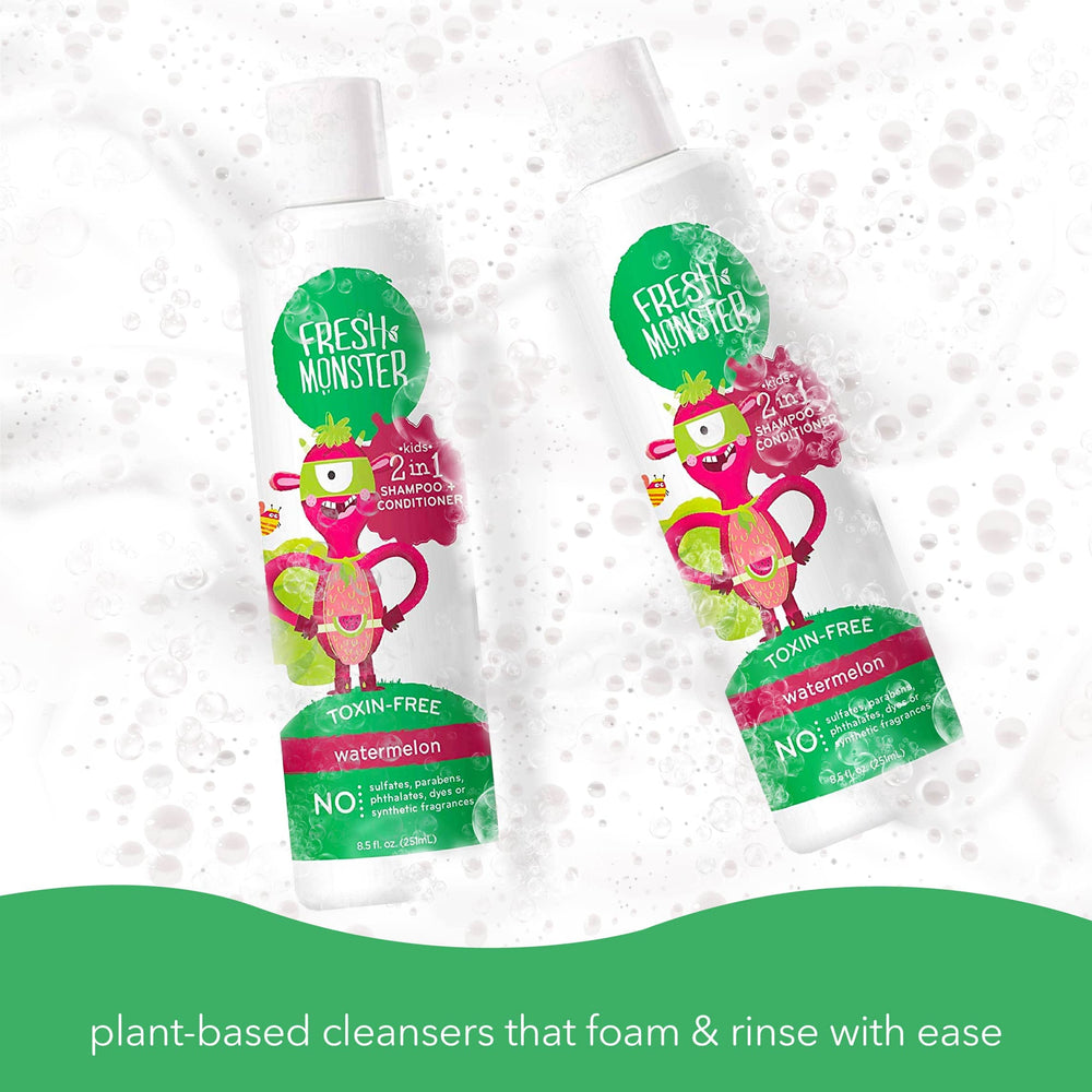 Fresh Monster: formule sans larmes pour bain doux et sûr.