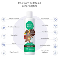 Fresh Monster – sans larmes pour un bain agréable et sûr pour les yeux.