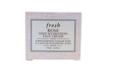 Fresh Rose Crème Visage: texture légère prête à glisser sur la peau