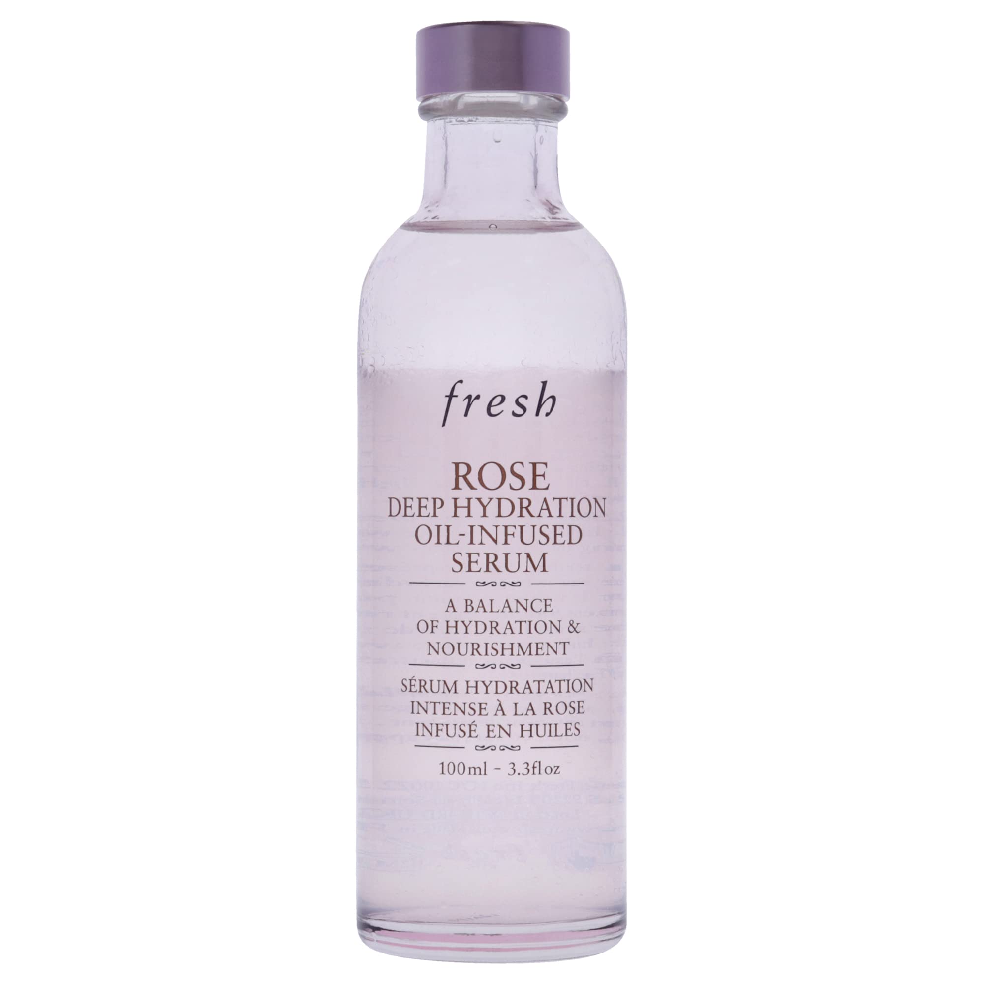 Fresh Sérum hydratant profond — texture qui se transforme après agitation.
