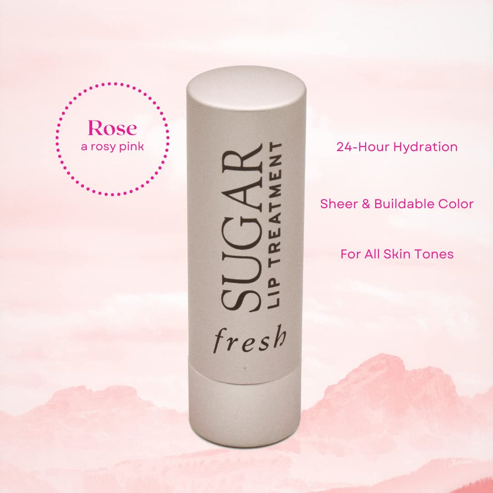 Soin Lèvres Fresh Rose Sucre, couleur légère et fini naturel.