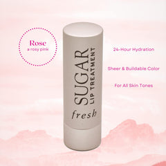 Soin Lèvres Fresh Rose Sucre, couleur légère et fini naturel.
