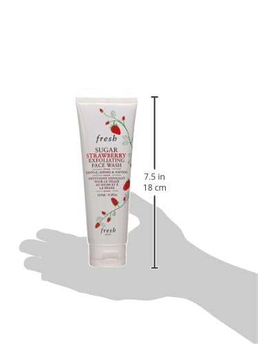 Fresh Sugar Fraise – application sur la main, texture agréable et facile à rincer.