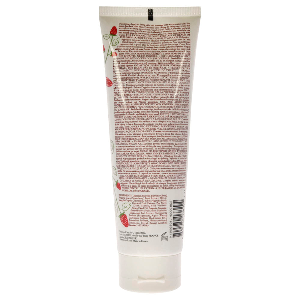 Fresh Sugar Fraise – mousse légère préparant la peau au soin suivant.