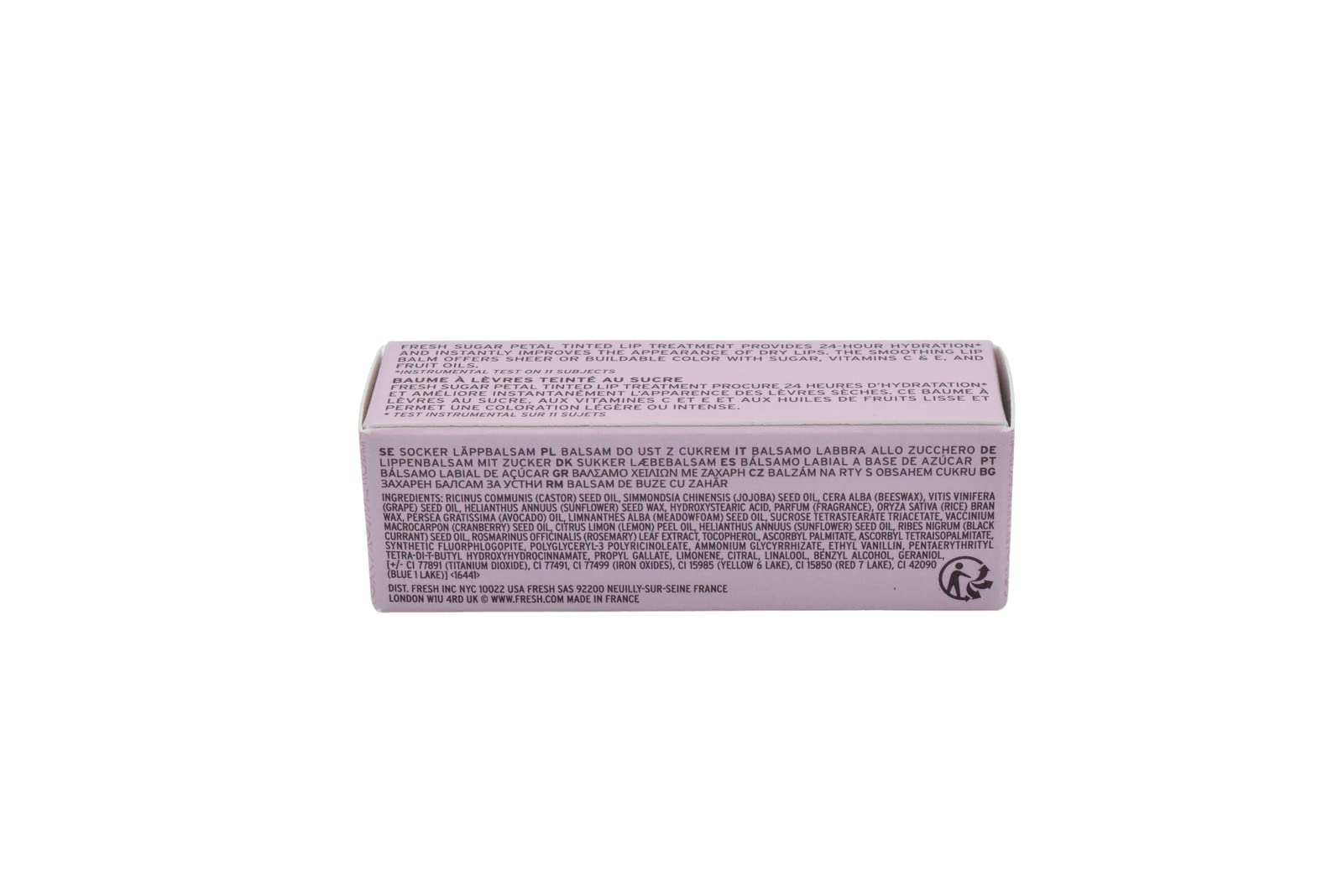 Fresh Sugar Lip Treatment Petal hydratation 24h pour des lèvres confortables.