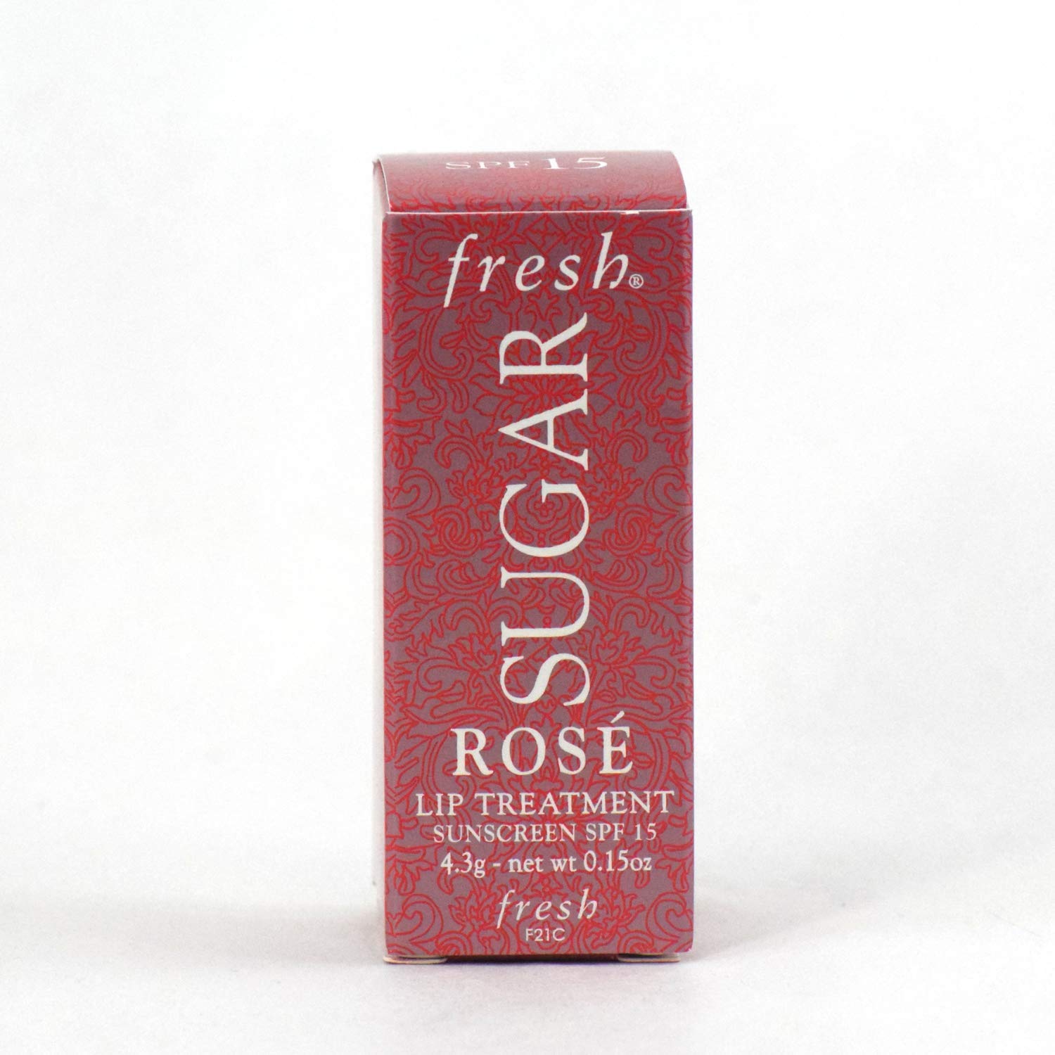 Fresh Sugar Lip Treatment SPF 15 Rose – protection UV légère pour une utilisation quotidienne.