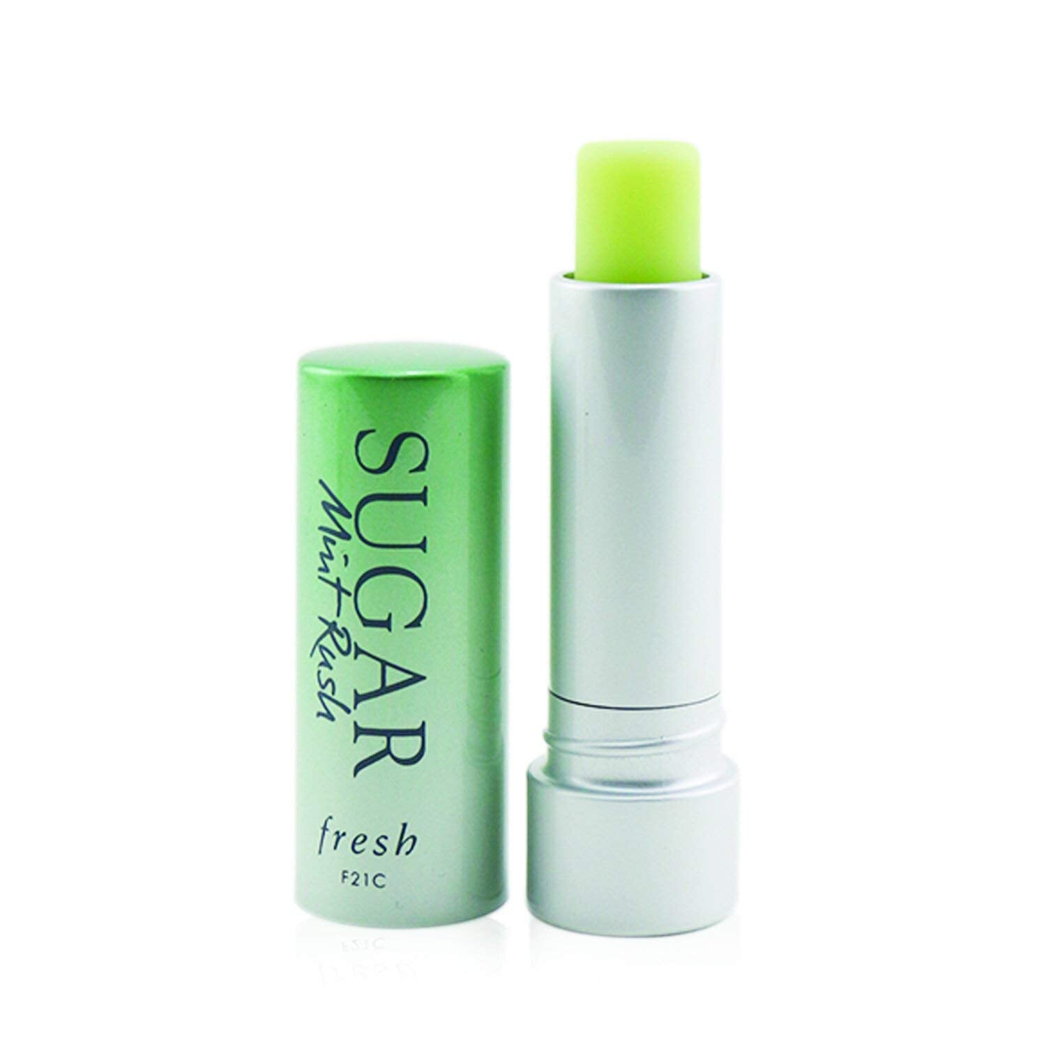 Fresh Sugar Mint Rush packaging, portable lip hydration and cooling on the go