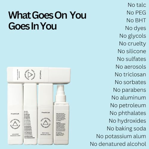 FreshCult formule nourrissante avec zinc, soin ciblé pour les peaux sensibles
