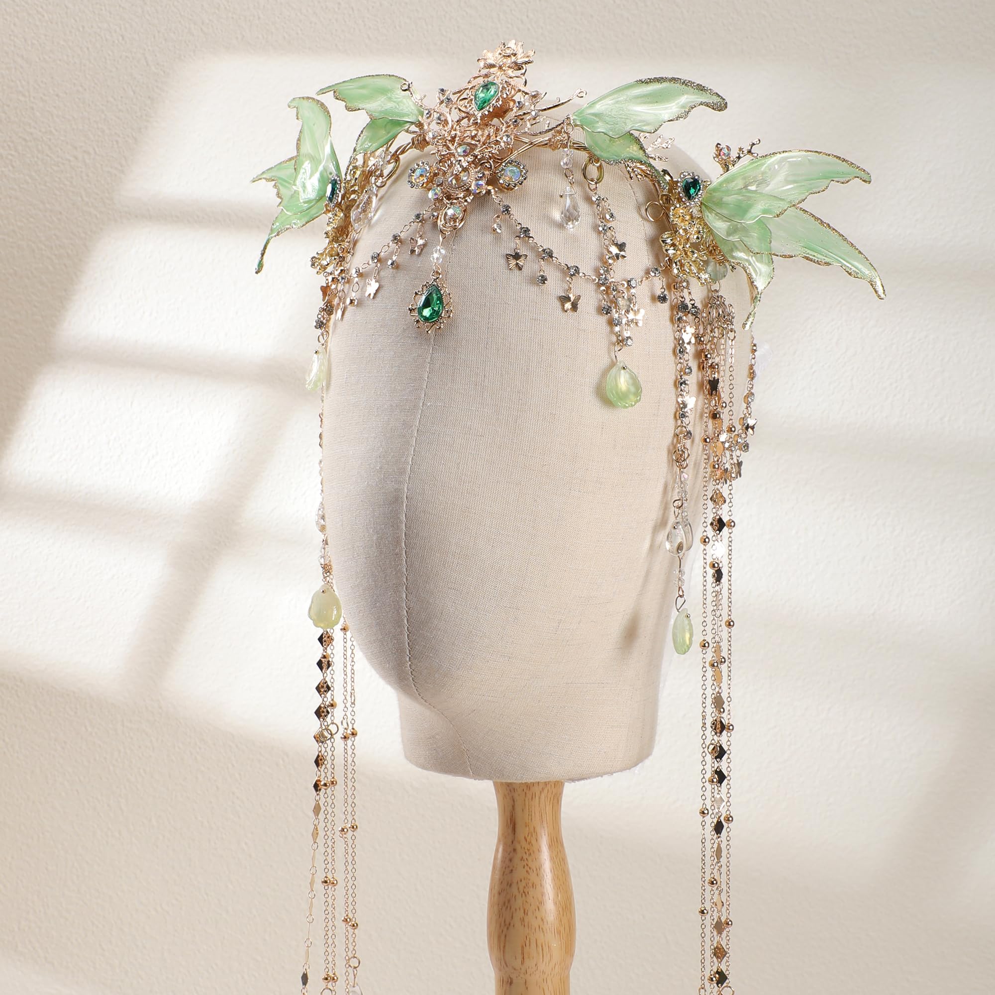 Freshme couronne fee halloween cosplay, effet féerique saisissant.