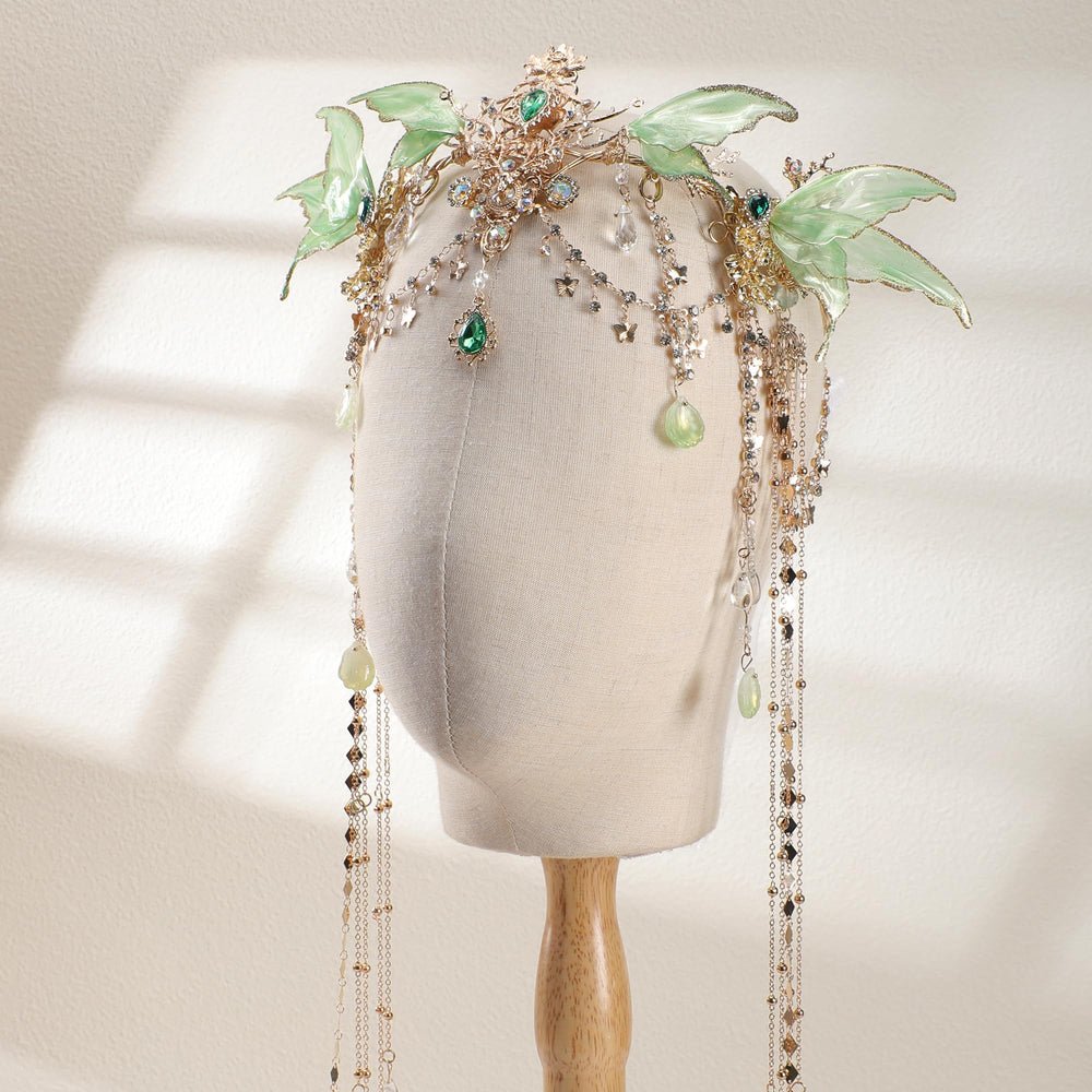 Freshme couronne fee halloween cosplay, effet féerique saisissant.