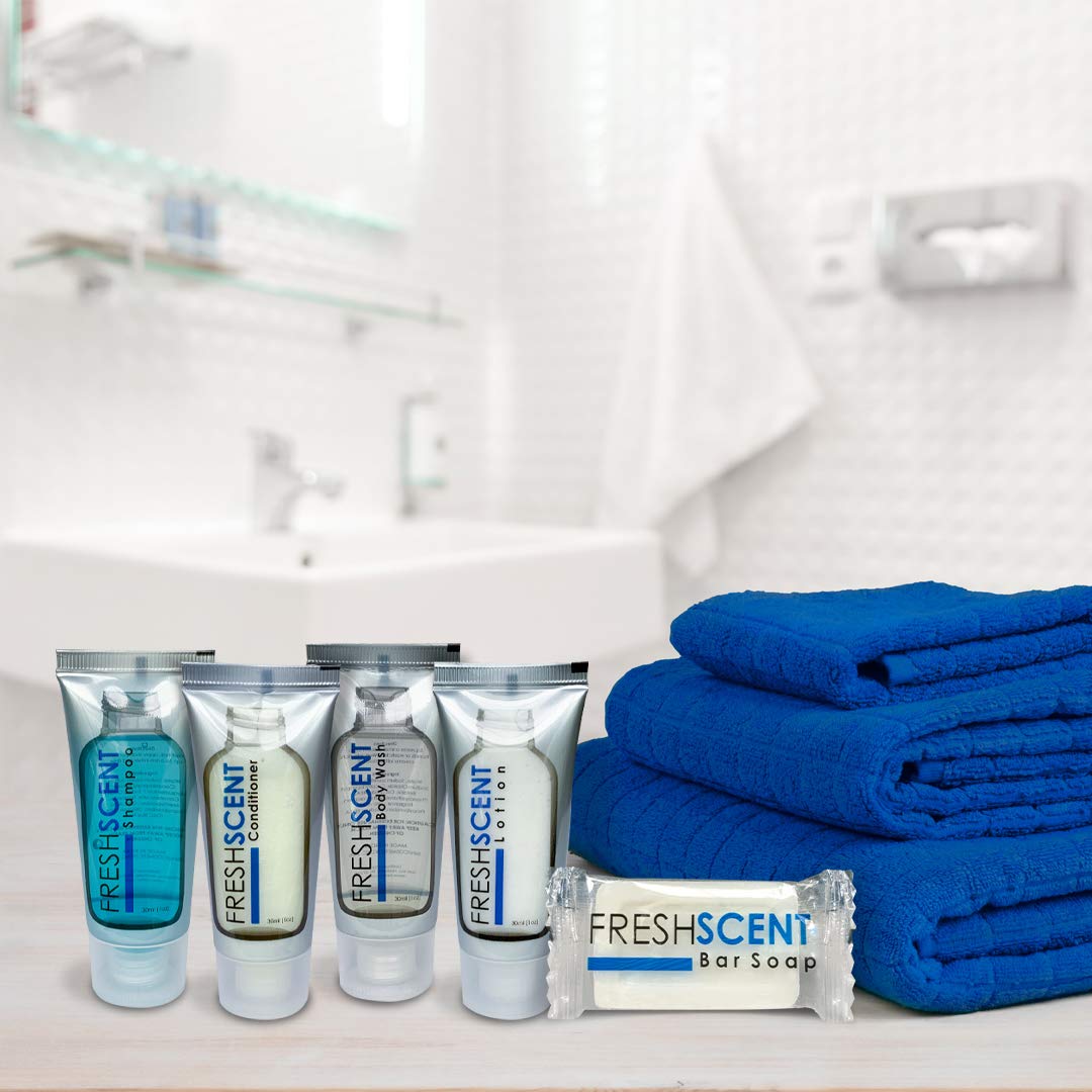 Freshscent conditionneur 1oz prêt pour dons et kits soins.
