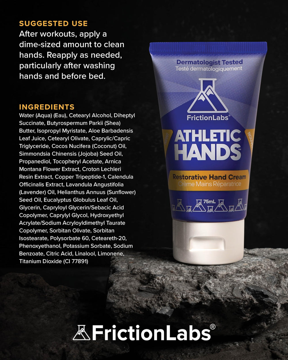 Friction Labs Athletic Hands – soin non gras pour une meilleure prise en main