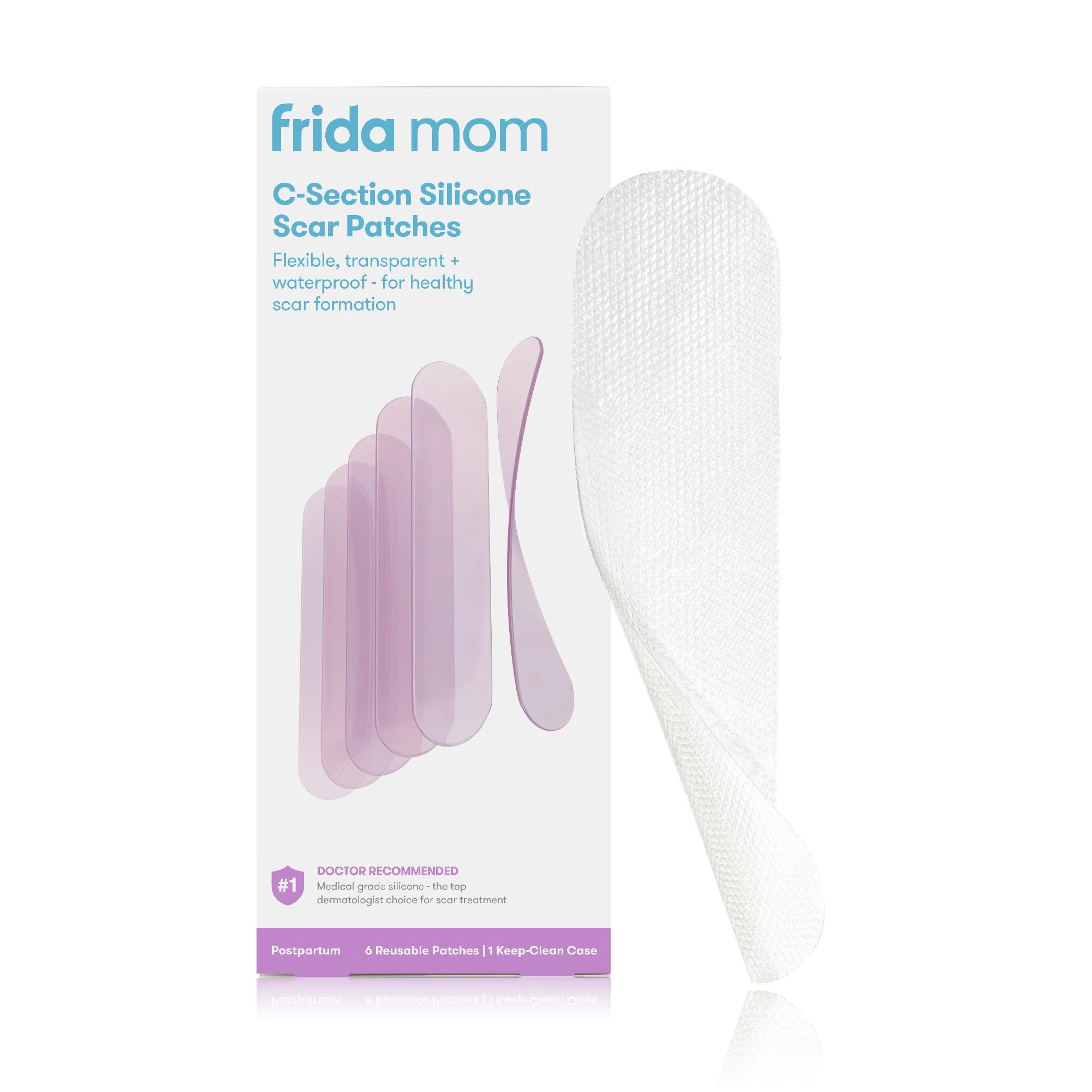Frida Mom bandes en silicone post‑césarienne couvrant l incision