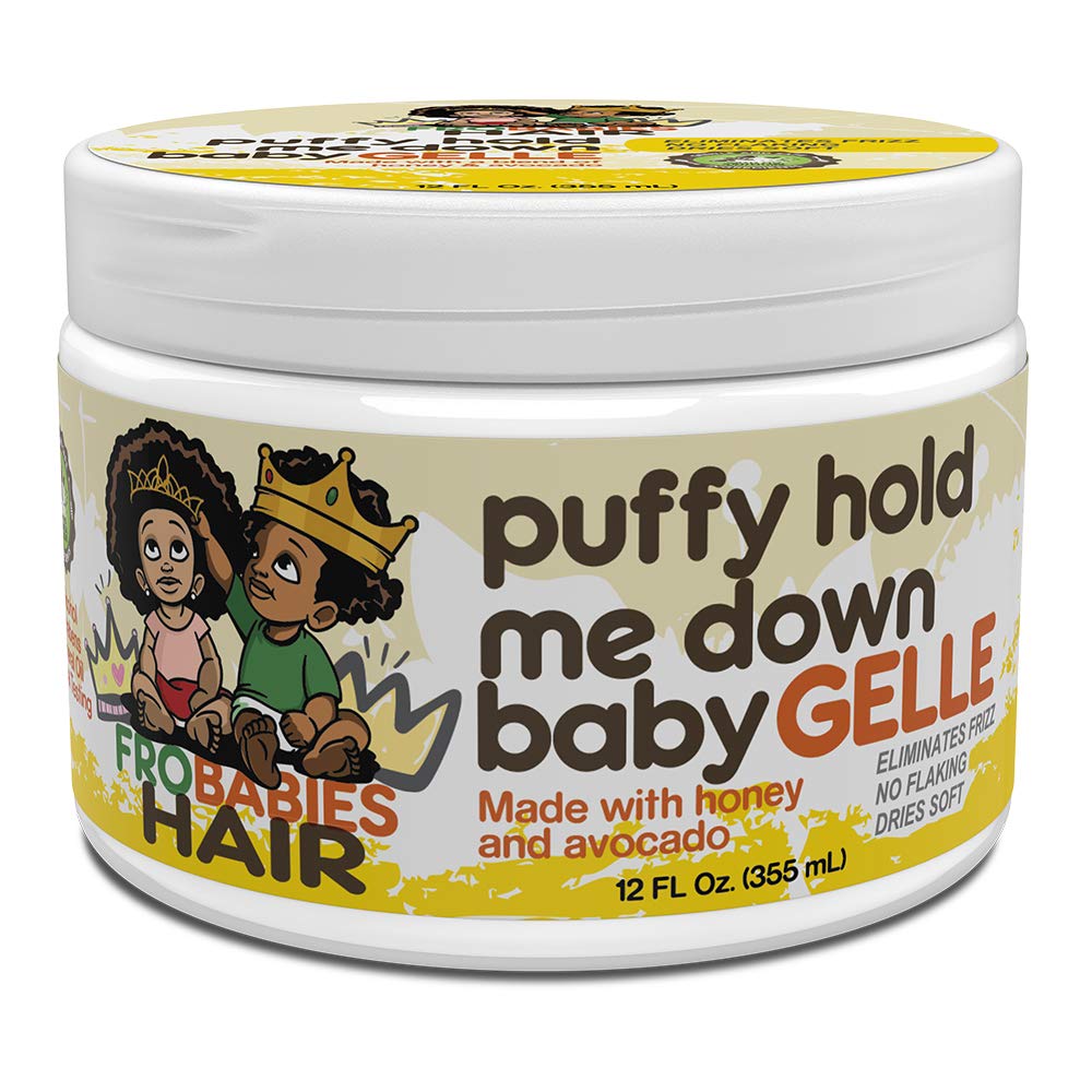 FroBabies Hair Puffy Hold Me Down Gelle – bouteille, définition douce des boucles