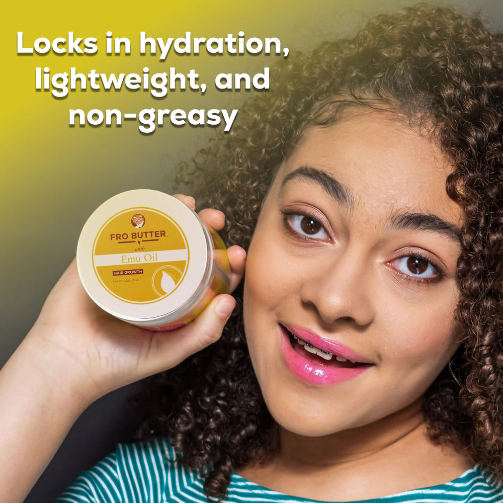 Routine Locs avec Fro Butter Emu Oil pour des longueurs nourries.
