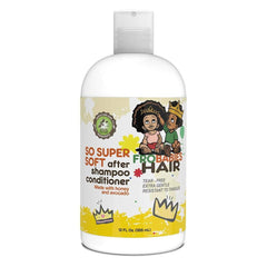FroBabies Hair: bouteille d’après-shampoing ultradoux pour cheveux souples et démêlés faciles.