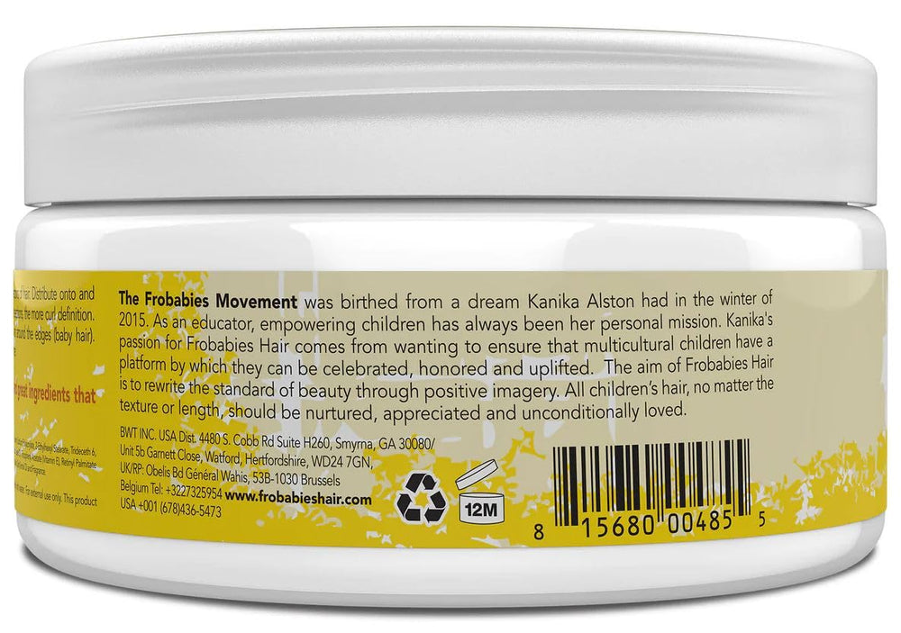 FroBabies Hair Curls-A-Poppin Soufflé offrant brillance et hydratation.