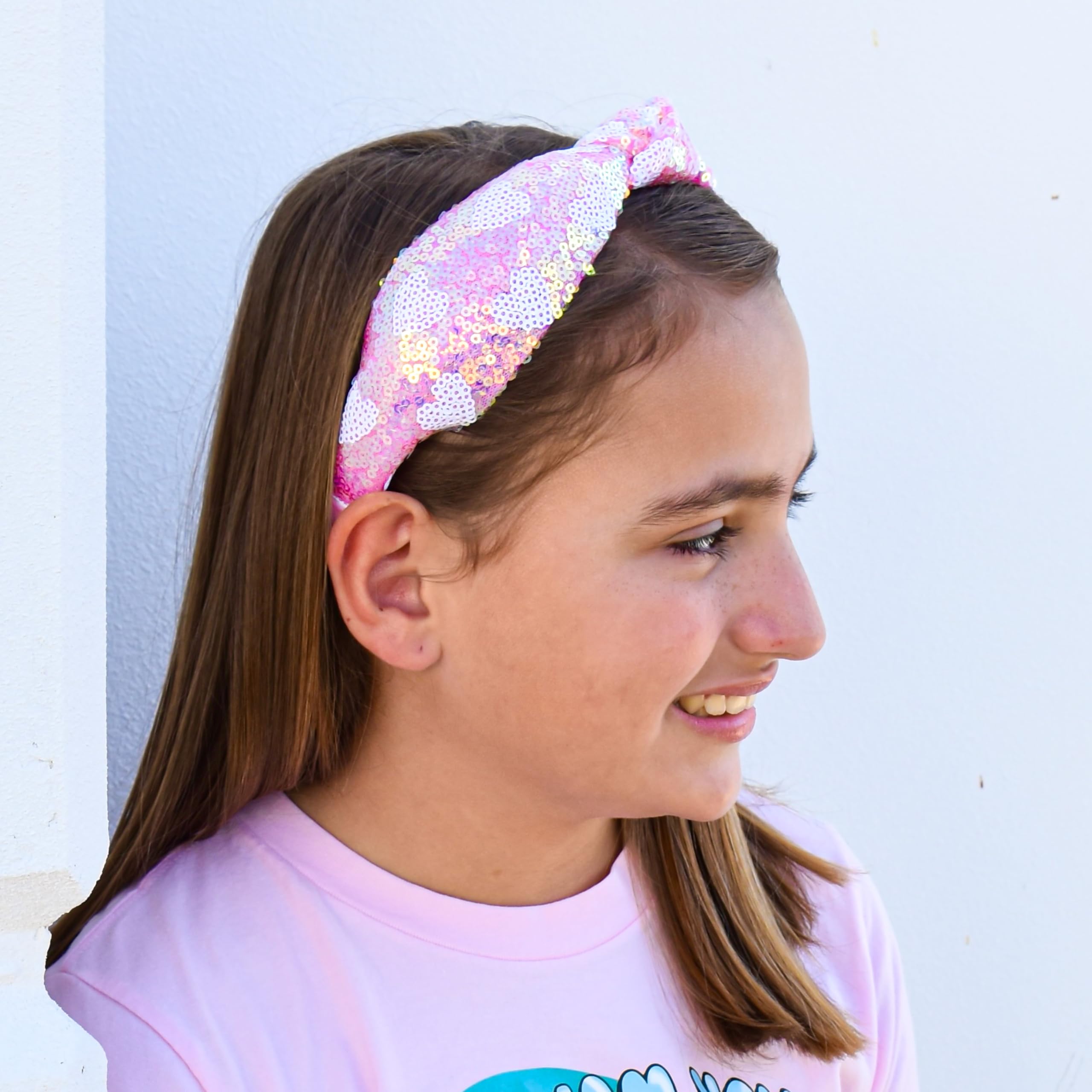 Idée cadeau FROG SAC bandeau pour fille rose, cadeau élégant.