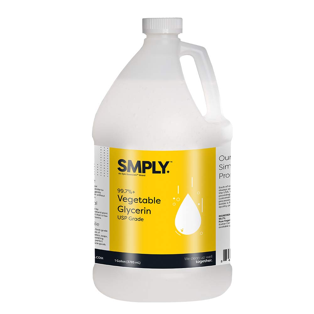 Glycérine végétale SMPLY, Froggy's Fog, flacon polyvalent pour savon maison.