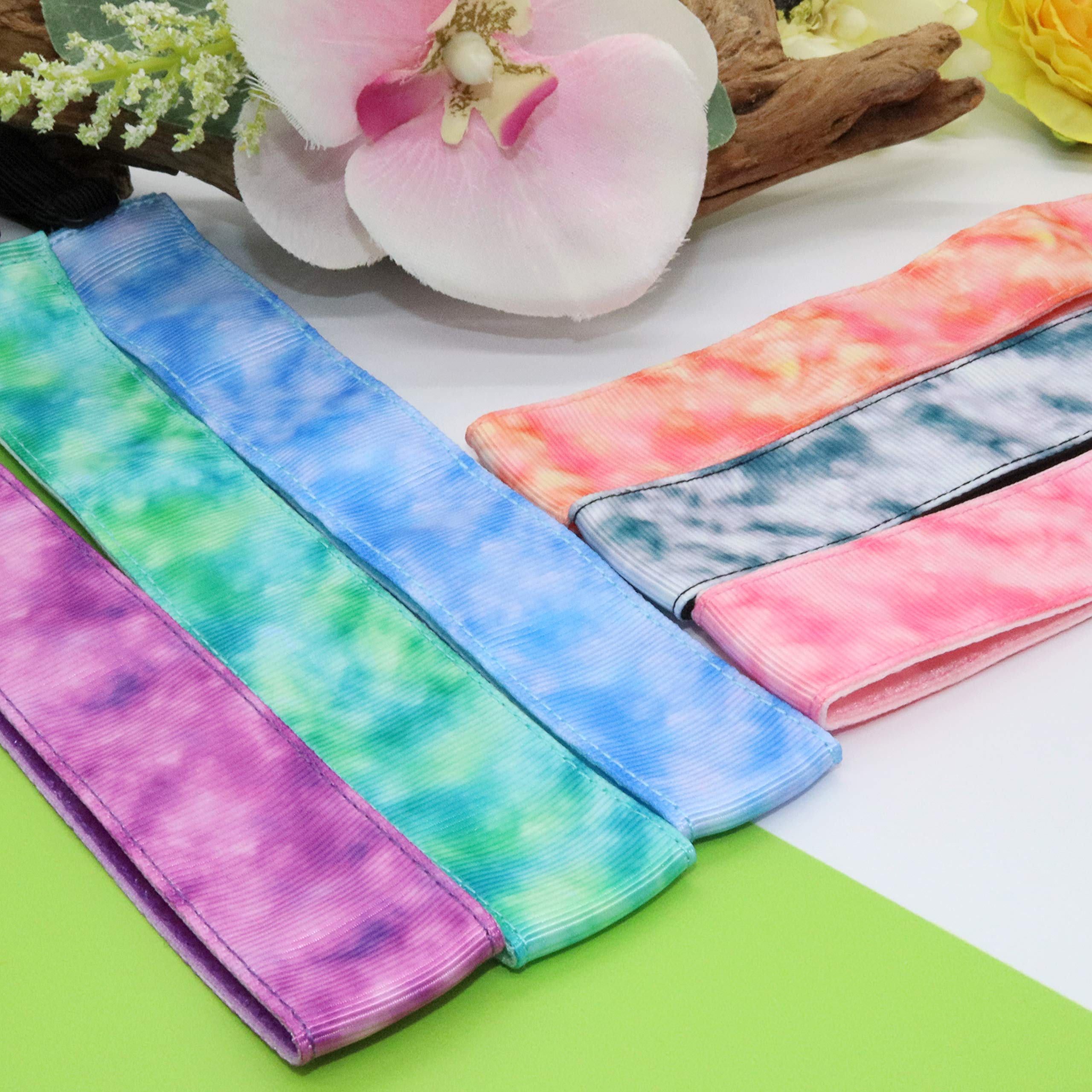Bandeau FROG SAC motif marbré multicolore, cadeau idéal.