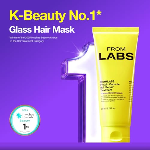 FROMLABS Masque kératine 3 minutes – pot prêt pour soin profond.