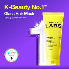 FROMLABS Masque kératine 3 minutes – pot prêt pour soin profond.