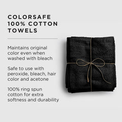 Fromm ColorSafe serviettes coton épais, couture double pour durabilité professionnelle