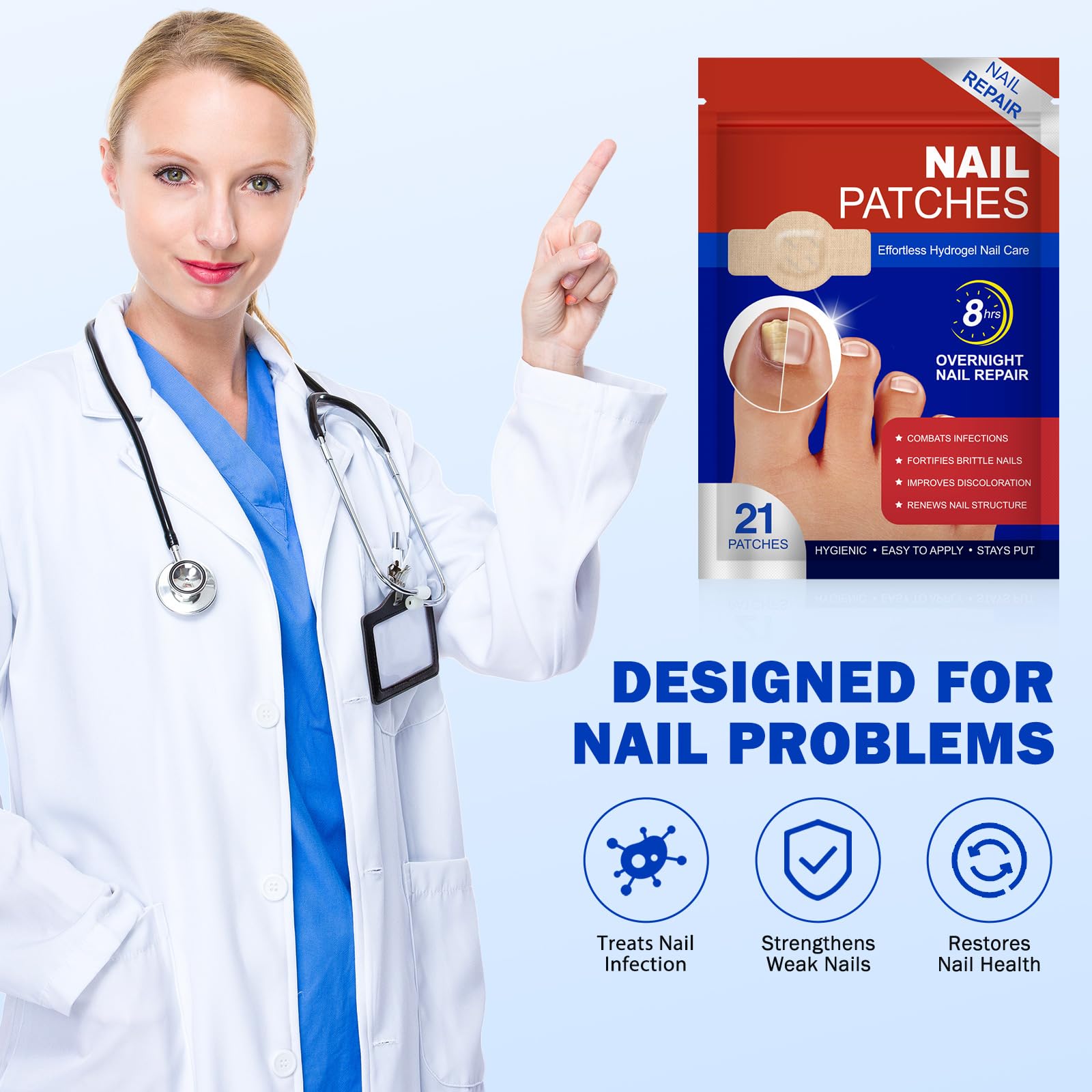Patch Frovetani pour ongle usage 6 mois, conseils durables