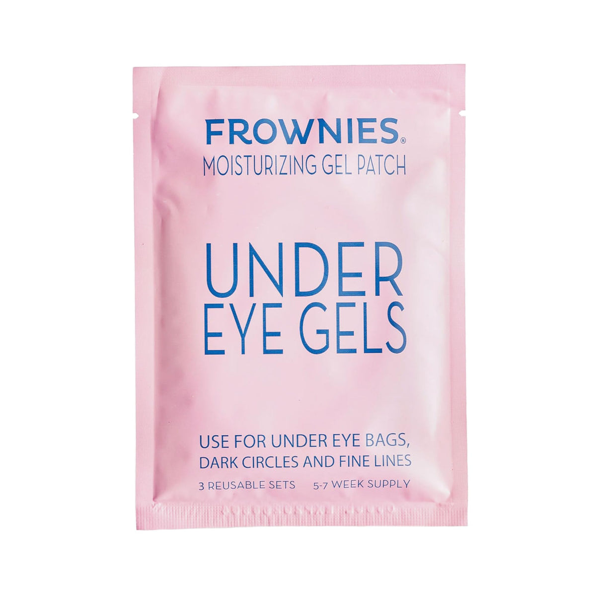 Patchs gel Frownies sous les yeux avec collagène cactus pour relaxation ciblée.