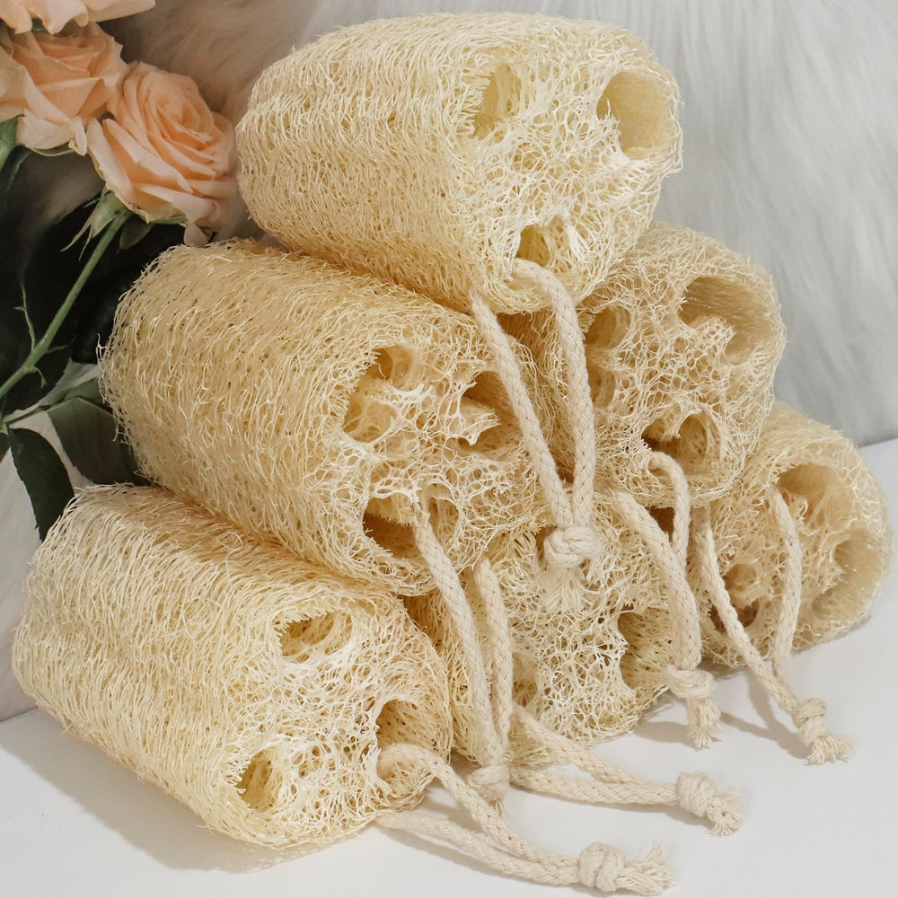 FRTIM loofah résistant, convient aux peaux sensibles.