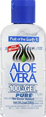 Gel Aloe Vera Fruit of the Earth – application sur la peau, rafraîchit et hydrate