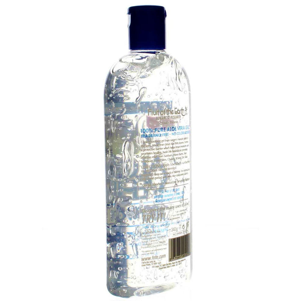 Gel d’aloé véra Fruit of The Earth, usage polyvalent pour routine soin