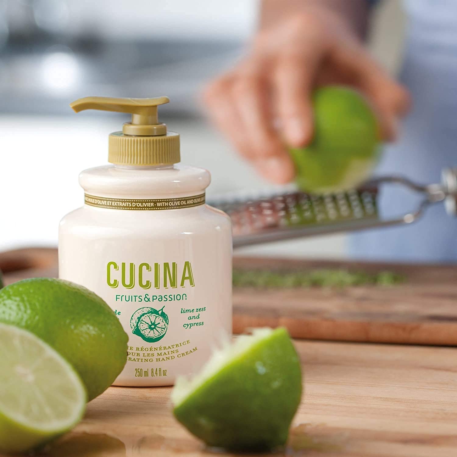 Emballage du duo Cucina Fruits & Passion, packaging écologique et pratique.