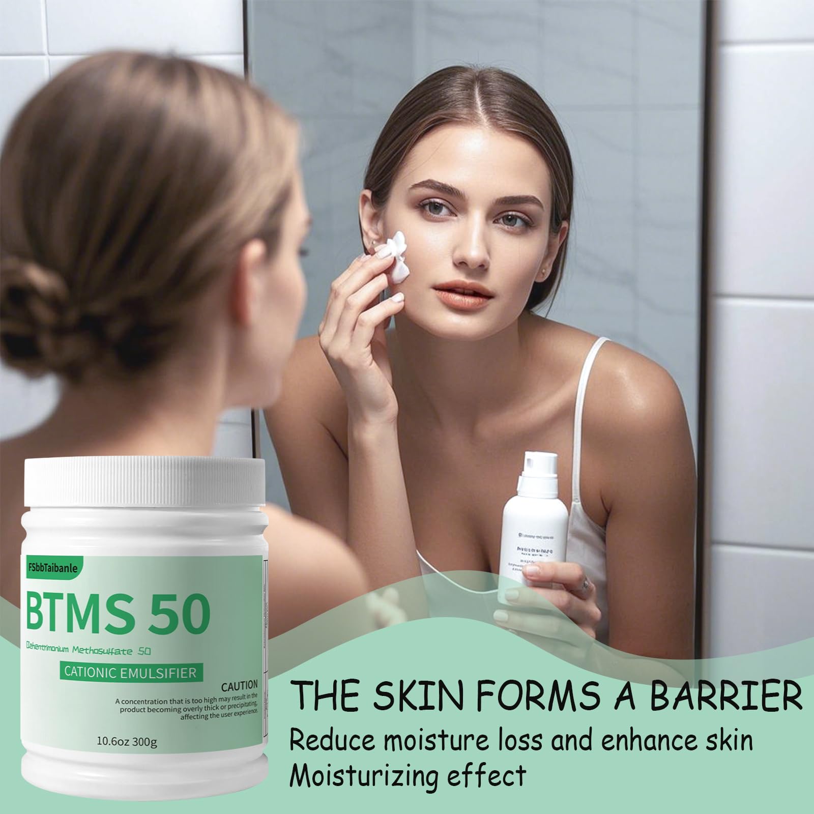 Application polyvalente pour soins capillaires sans rinçage FSbbTaibanle.