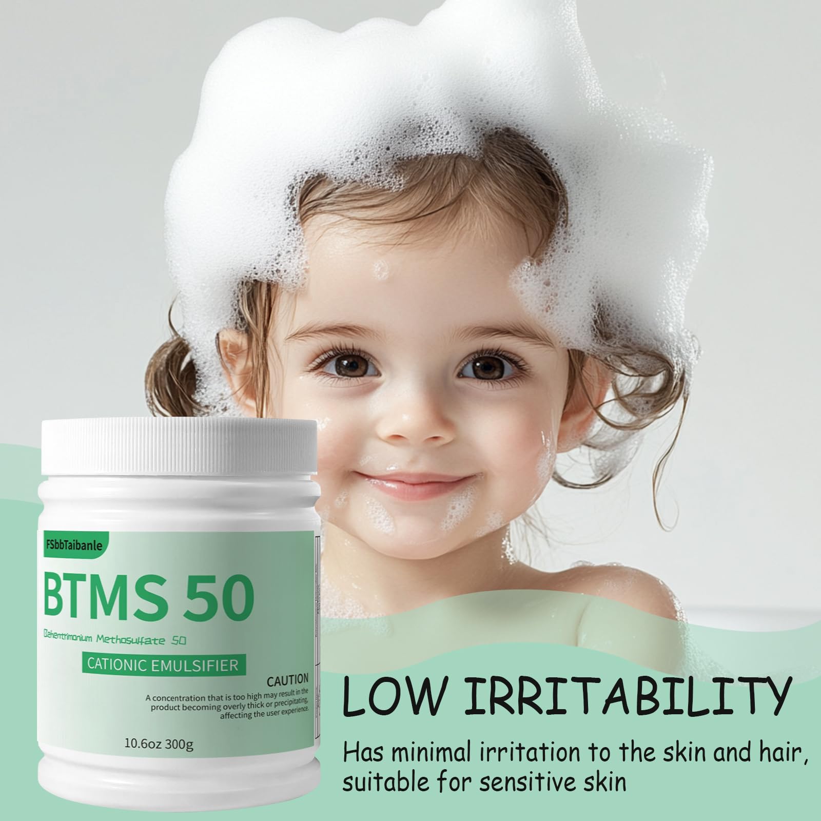 Texture crème cheveux FSbbTaibanle BTMS50 pour une douceur soyeuse.