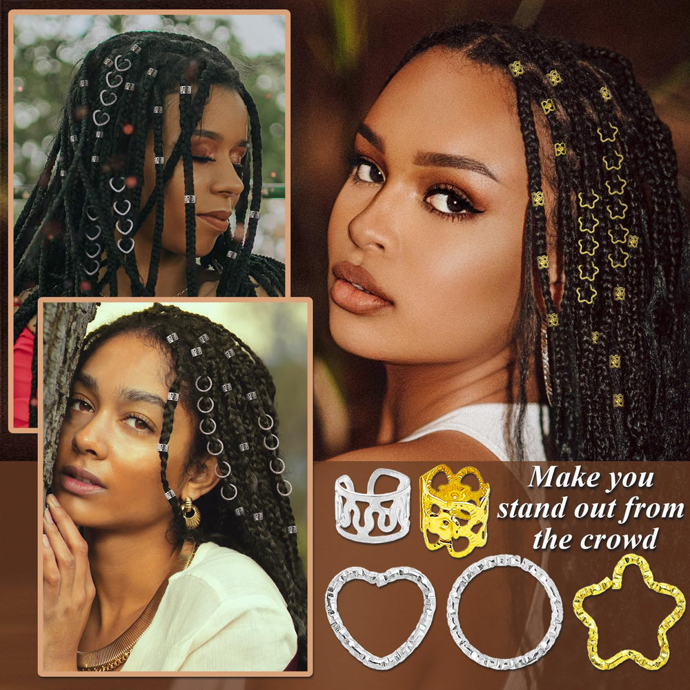 Fscwlmon bijou cheveux étoiles: effet scintillant pour coiffures festives et récentes.