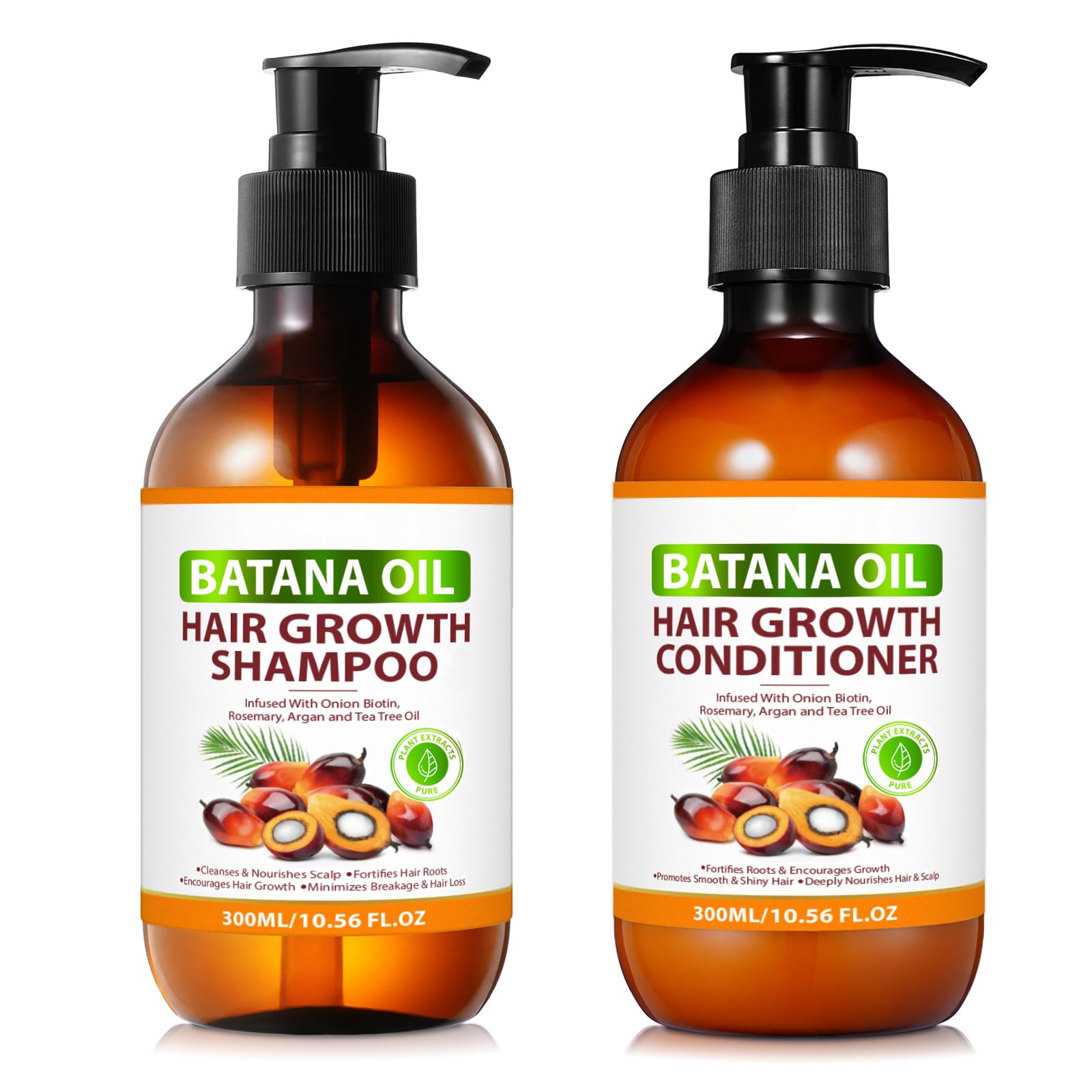 Shampoing Batana FSLHCY en flacon purifiant le cuir chevelu et renforçant les racines.