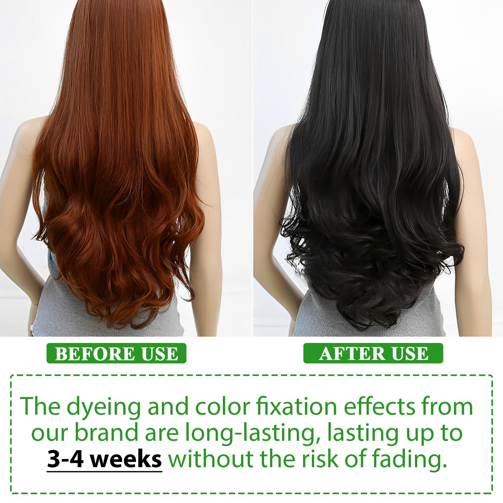 Mousse d’application FSLHCY, application facile et distribution uniforme de la couleur.
