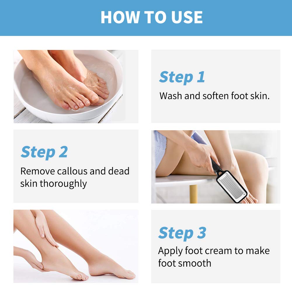 Fu Store accessoire-pieds-remarquable-inox: cadeau pratique pour une routine de soin des pieds.