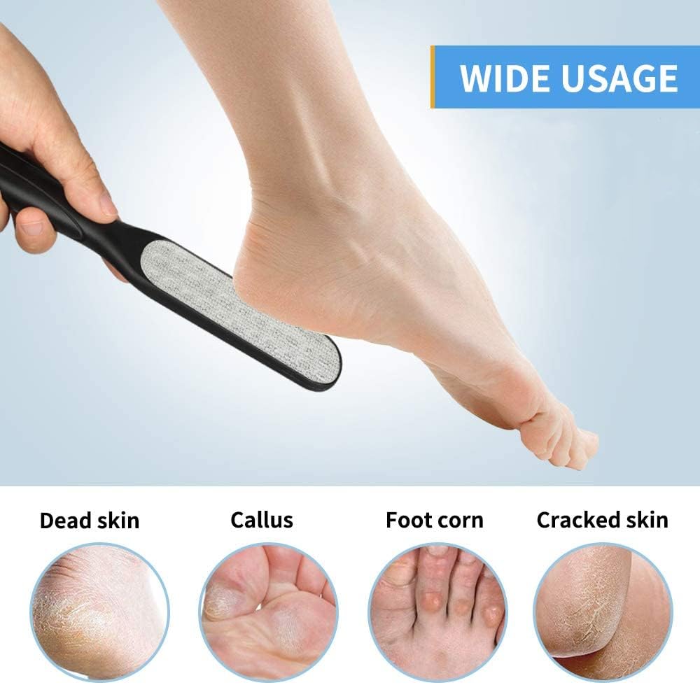 Fu Store lime-pieds-double-face-inox: routine pédicure à domicile pour des pieds soignés.
